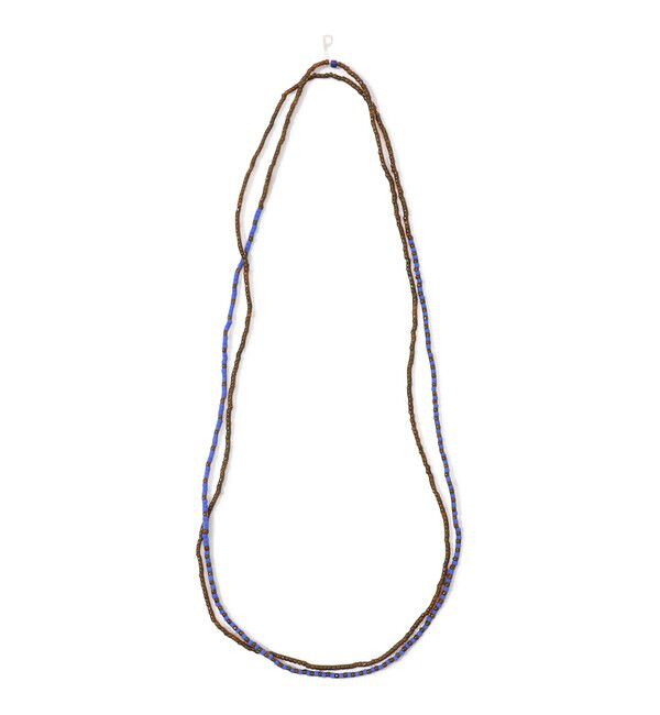 TOMORROWLAND GOODS「PERAPERAK 3wayビーズネックレス」|ネックレス|46 ブラウン系