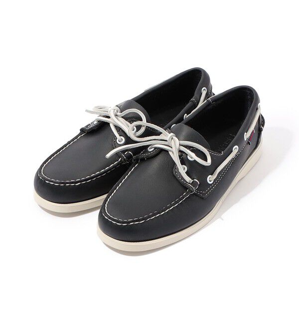 TOMORROWLAND GOODS「SEBAGO DOCKSIDES PORTLAND デッキシューズ」|モカシン|66 ブルー系