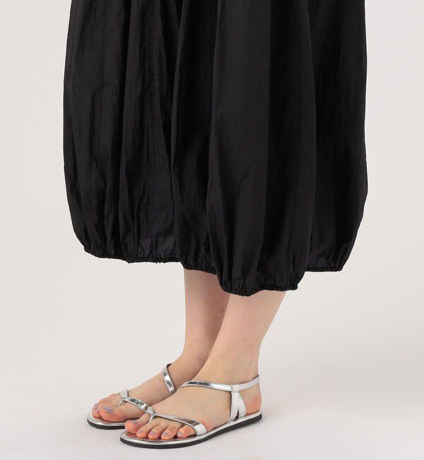 DES PRES「パラシュートナイロンワッシャー  バルーンワンピース」|ワンピース|