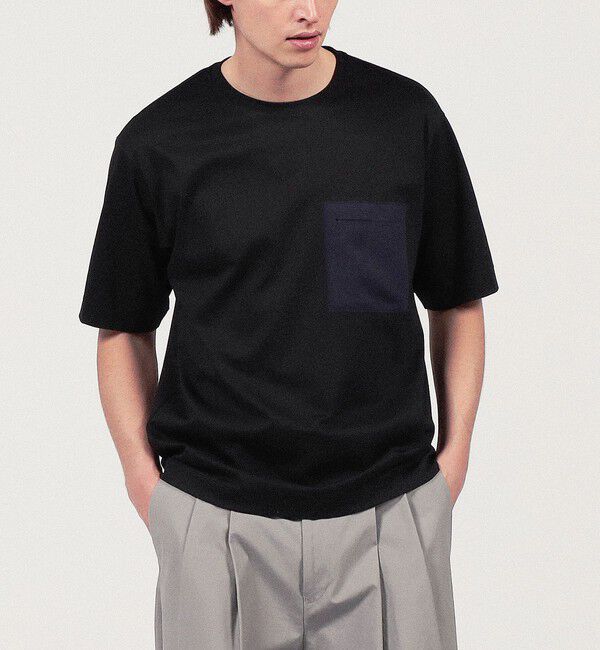 TOMORROWLAND MENS「コットン ポケットTシャツ」|Tシャツ・カットソー|