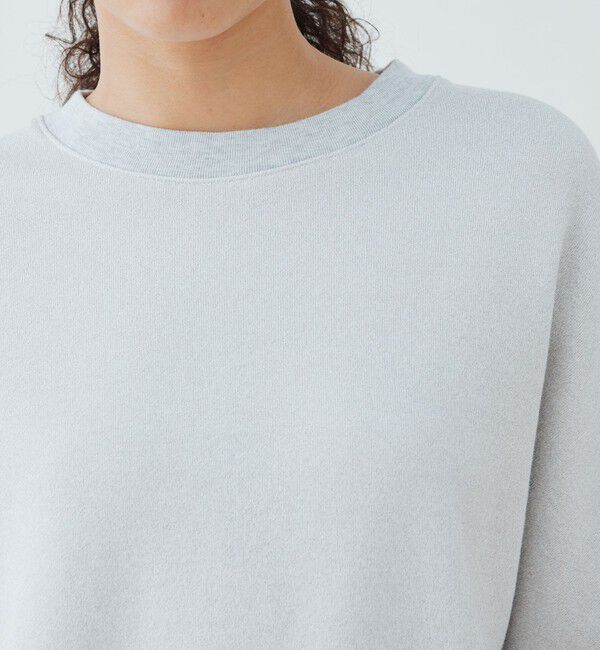 GALERIE VIE「スビンバックパイルラメ ハーフスリーブプルオーバー」|スウェット・ジャージ|