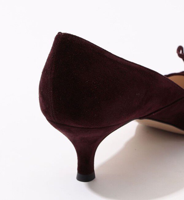 TOMORROWLAND GOODS「NEBULONI E. スエードリボンパンプス」|パンプス|