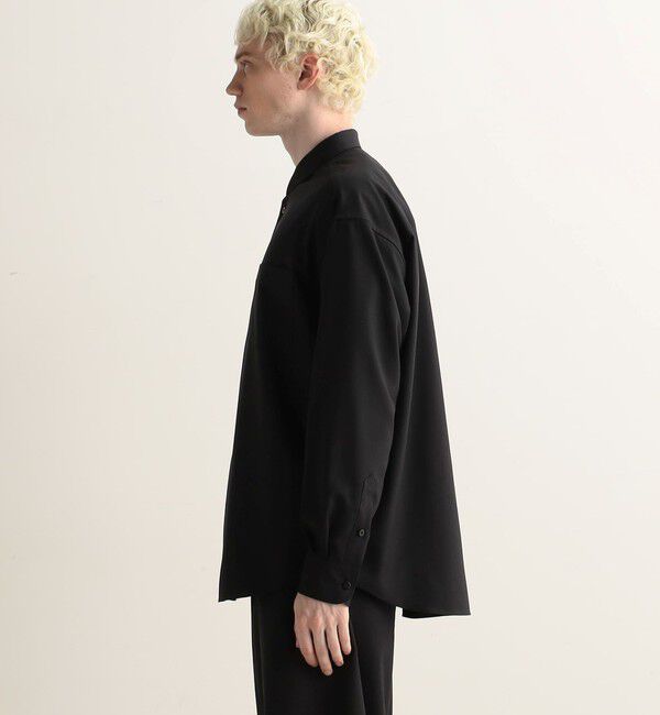 Edition「ウォッシャブルトロ レギュラーカラーシャツ」|シャツ・ブラウス|