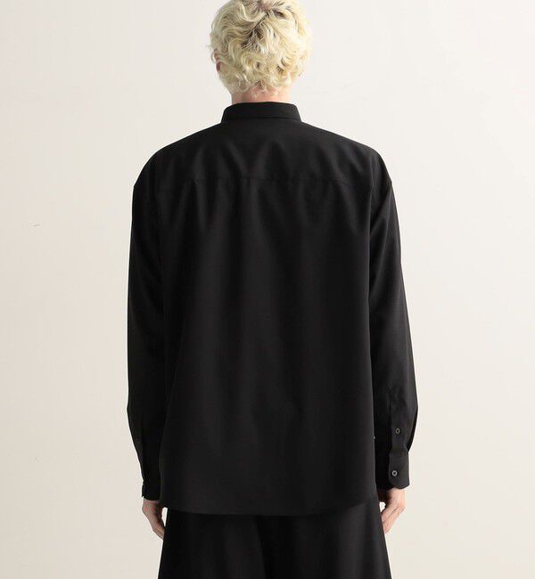 Edition「ウォッシャブルトロ レギュラーカラーシャツ」|シャツ・ブラウス|