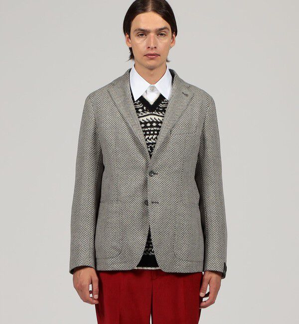 TOMORROWLAND BUYING WEAR「TAGLIATORE G-DAKAR22K ウール シングルブレステッド2Bジャケット」|テーラードジャケット|