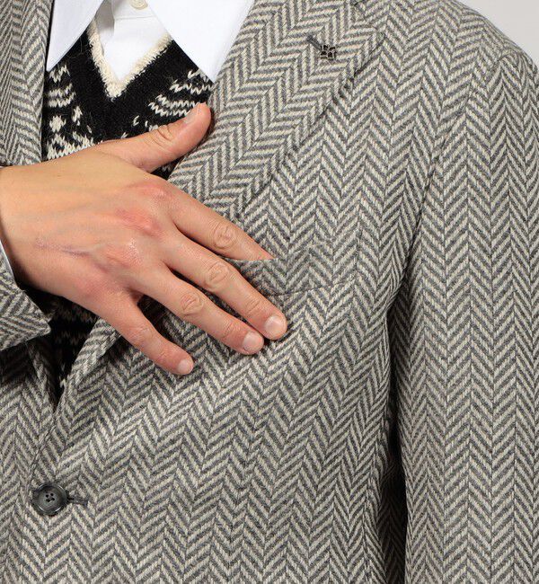 TOMORROWLAND BUYING WEAR「TAGLIATORE G-DAKAR22K ウール シングルブレステッド2Bジャケット」|テーラードジャケット|