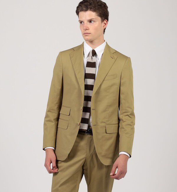 TOMORROWLAND GOODS「TOMORROWLAND シルク ボーダーニットタイ」|ネクタイ・蝶ネクタイ|