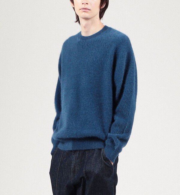 TOMORROWLAND MENS「フォックスカシミヤ クルーネック プルオーバー」|ニット・セーター|