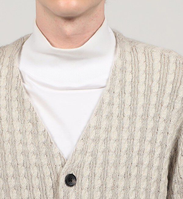 TOMORROWLAND MENS「TOMORROWLAND tricot アルパカポリエステル Vネックカーディガン」|カーディガン|