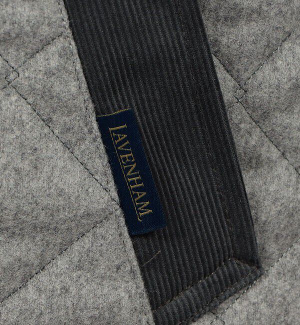 TOMORROWLAND BUYING WEAR「【別注】LAVENHAM DENSTON リサイクルウール キルティングコート」|ステンカラーコート|