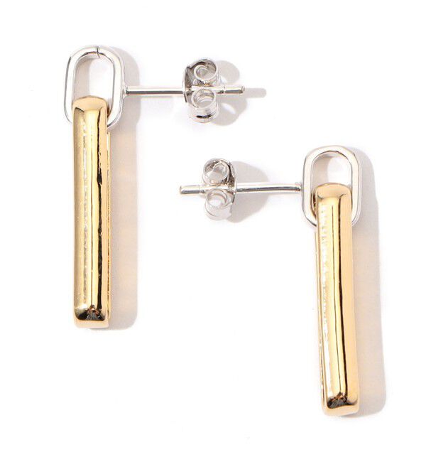 TOMORROWLAND GOODS「LAURA LOMBARDI TWO TONE CHIUSA ピアス」|ピアス|