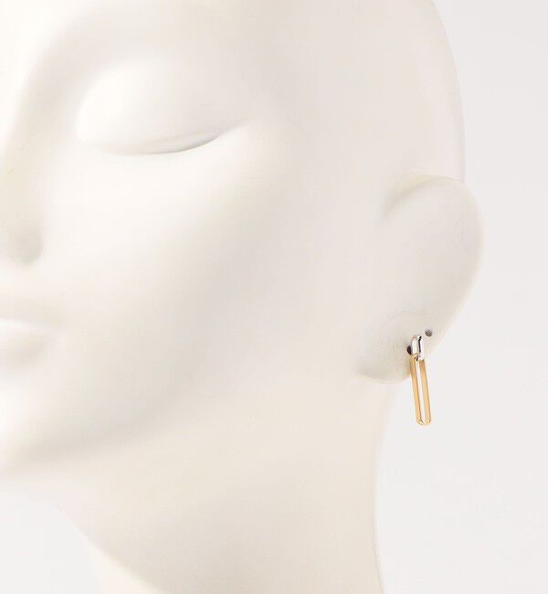 TOMORROWLAND GOODS「LAURA LOMBARDI TWO TONE CHIUSA ピアス」|ピアス|