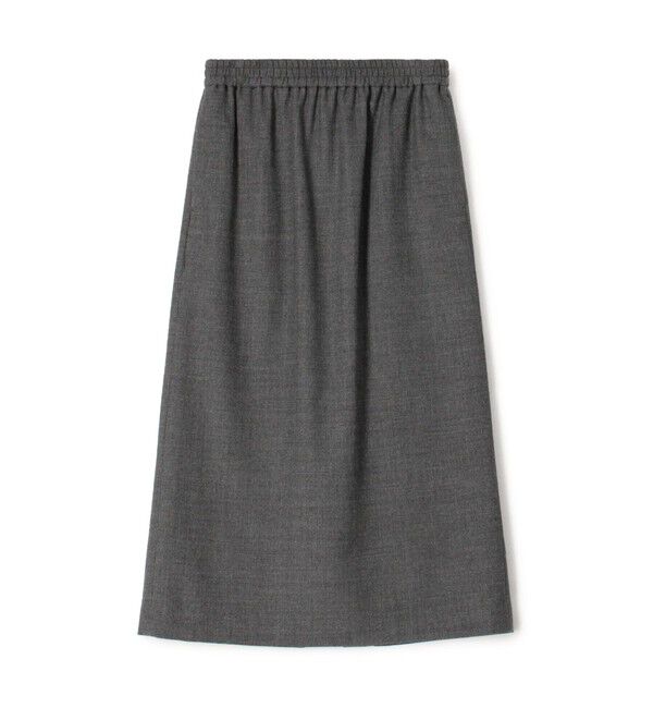 TOMORROWLAND collection「アムンゼンストレッチ イージーストレートスカート」|タイト|15 グレー