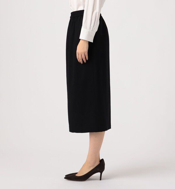 TOMORROWLAND collection「アムンゼンストレッチ イージーストレートスカート」|タイト|