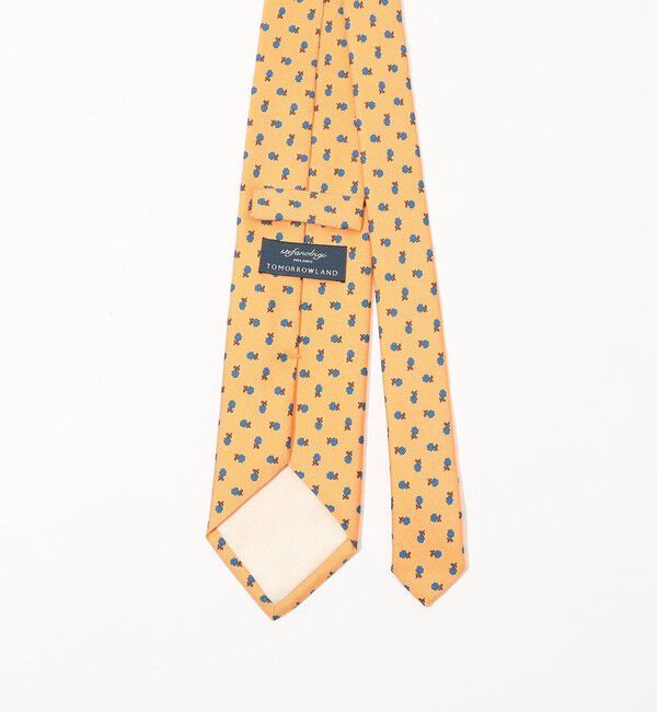 TOMORROWLAND GOODS「STEFANO BIGI シルクプリント 小紋柄 ネクタイ」|ネクタイ・蝶ネクタイ|