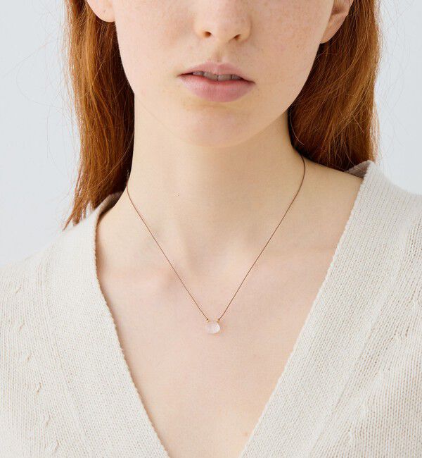 TOMORROWLAND GOODS「SEE REAL FLOWERS CLAM SHELL AMULET ネックレス」|ネックレス|