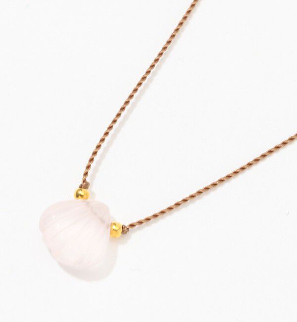 TOMORROWLAND GOODS「SEE REAL FLOWERS CLAM SHELL AMULET ネックレス」|ネックレス|