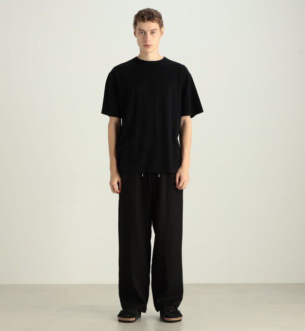 Edition「コットンカシミヤ ハーフスリーブトップス」|Tシャツ・カットソー|