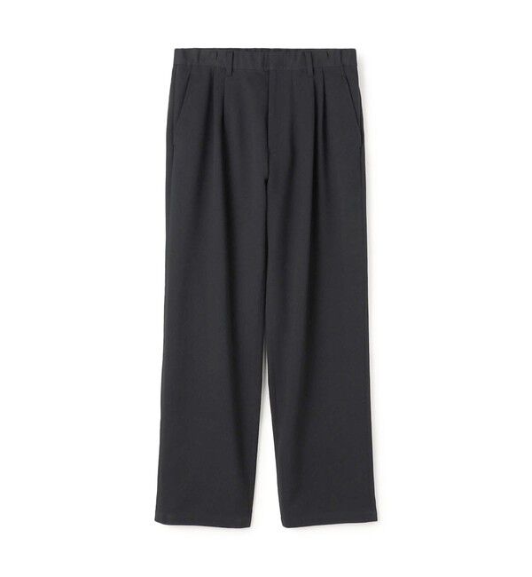 GALERIE VIE「コットンウールギャバジン ツータックイージーパンツ」|スラックス|