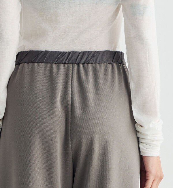 Edition「カルゼジャージー セミワイドスラックス」|スラックス|