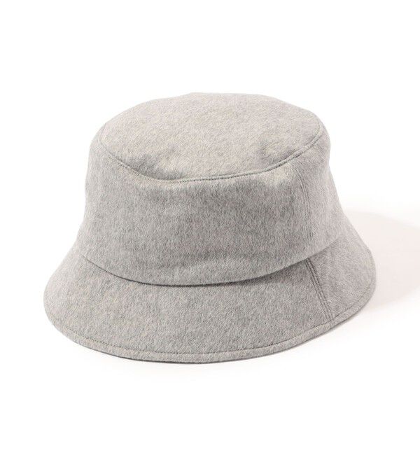 TOMORROWLAND GOODS「KIJIMA TAKAYUKI PURE CASHMERE BUCKET」|ハット|13 ライトグレー