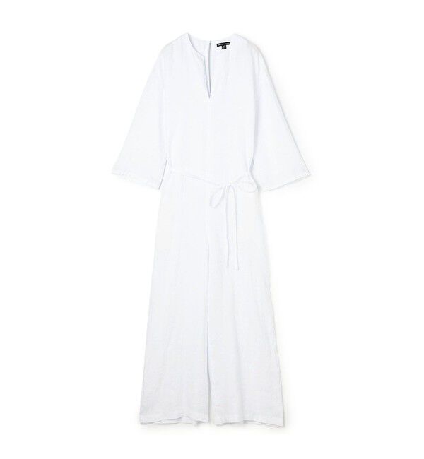 JAMES PERSE「ライトウェイトリネン ジャンプスーツ WKO6964」|オールインワン|11 ホワイト