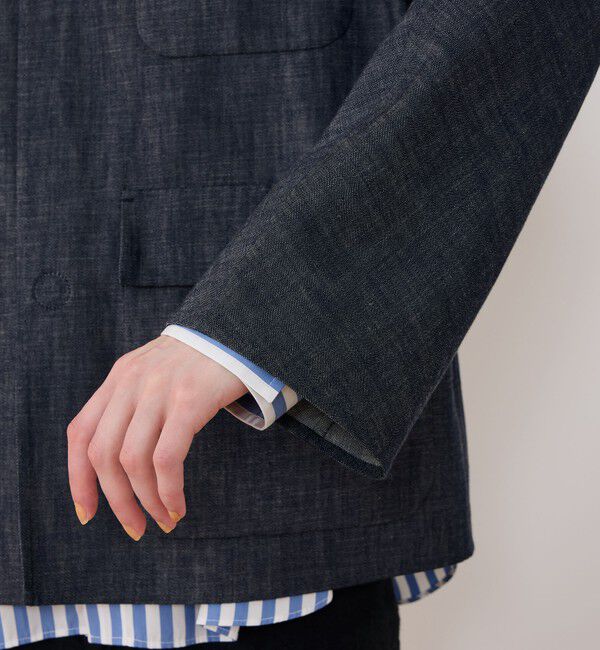 GALERIE VIE「ステイブルーデニム リラックスフィットジャケット」|デニムジャケット|