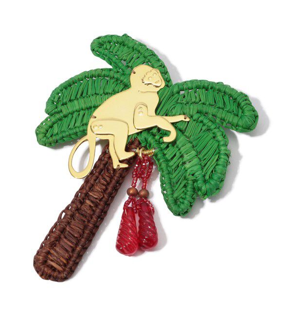 TOMORROWLAND GOODS「Mercedes Salazar Island Monkey ブローチ」|ブローチ・コサージュ|92 ゴールド系