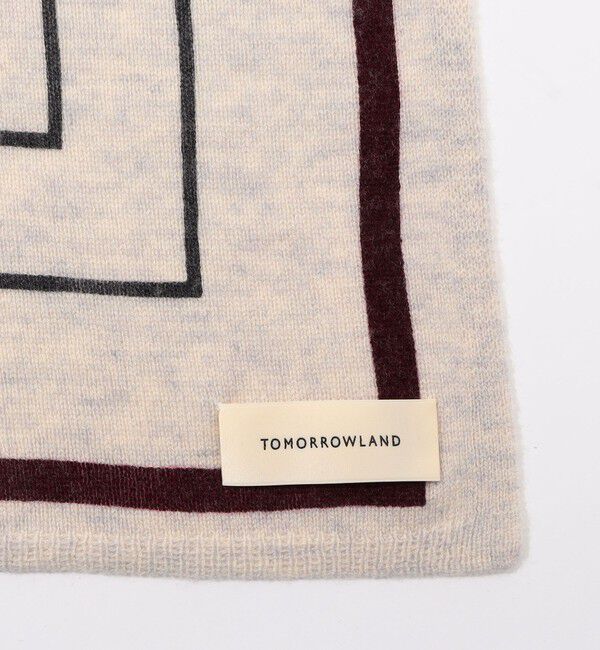 TOMORROWLAND GOODS「TOMORROWLAND SQUARE KNIT ストール」|ストール|