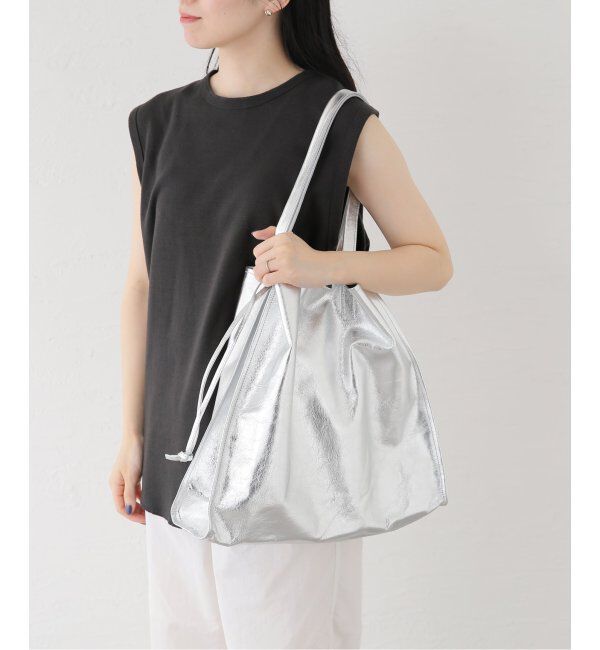  「【blancle/ ブランクレ】M.LETHER SQUEEZE BIG TOTE」|トートバッグ|