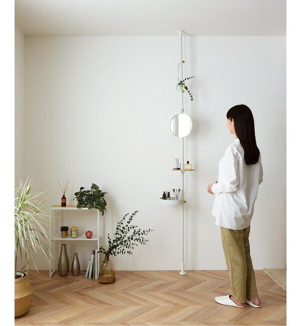 journal standard Furniture「【DRAW A LINE/ドローアライン】023 MIRROR ミラー ※縦取付専用」|ミラー|