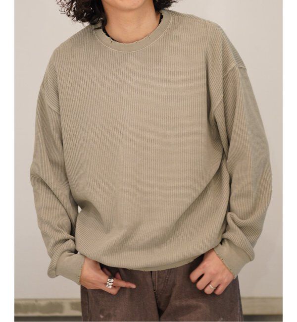 JOINT WORKS「SCREEN STARS/スクリーンスターズ　JW 別注Pigment Thermal」|Tシャツ・カットソー|グレーA