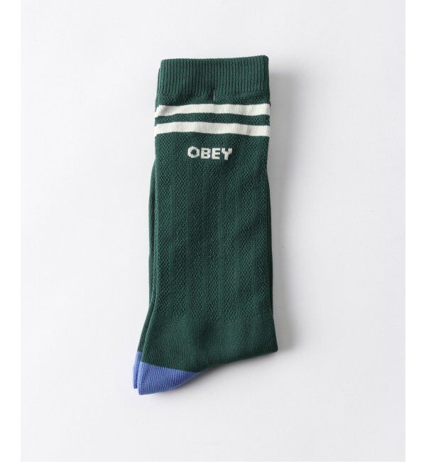 JOINT WORKS「OBEY / オベイSOCCER SOCKS」|ソックス|グリーン