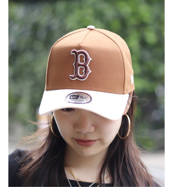 JOINT WORKS「NEW ERA/ ニューエラ940AF PANCAKES WPIN BOSRED」|キャップ・キャスケット|