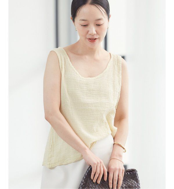 Plage「LES ATELIERS FRANCAIS DE CONFECTION 別注 TANK Tシャツ」|タンクトップ|ナチュラル A