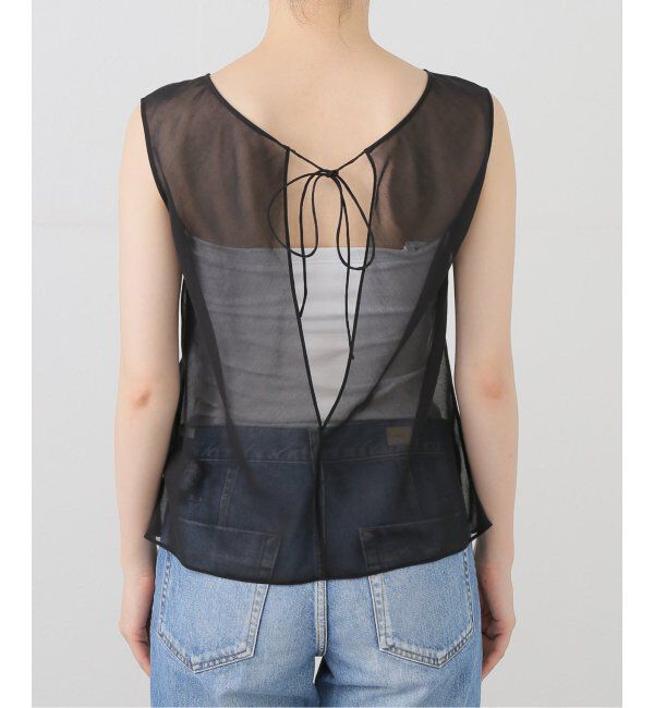 Plage「COTTON SILK SHEER N/S ブラウス」|シャツ・ブラウス|