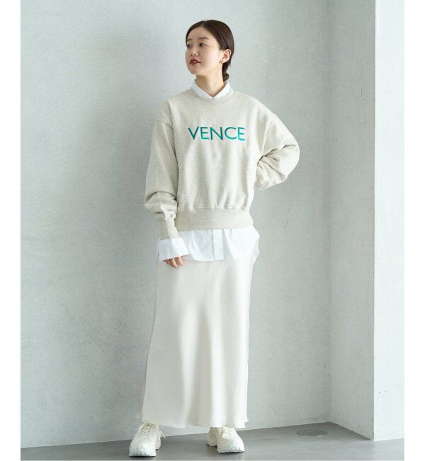 IENA「《追加3》ダブルサテンスカート」|スカート|