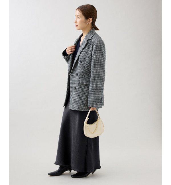 IENA「《追加9》ダブルサテンスカート」|スカート|