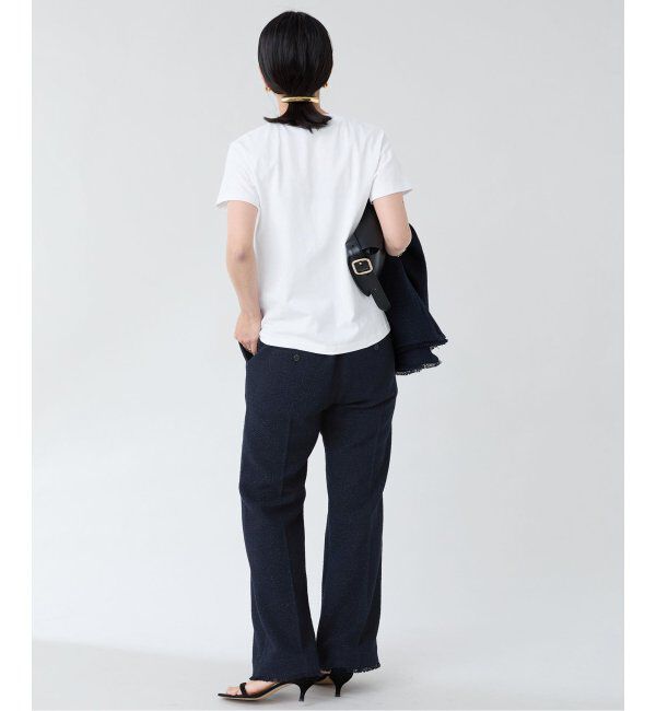 VERMEIL par iena「ATON（エイトン） CREWNECK T-SHIRTS KKAGGM0115」|Tシャツ・カットソー|