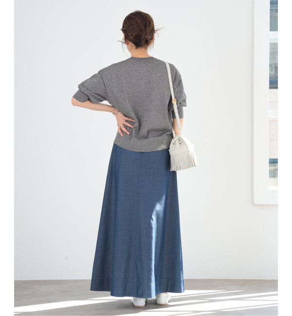 IENA「LEVITAクルーカーディガン」|カーディガン|