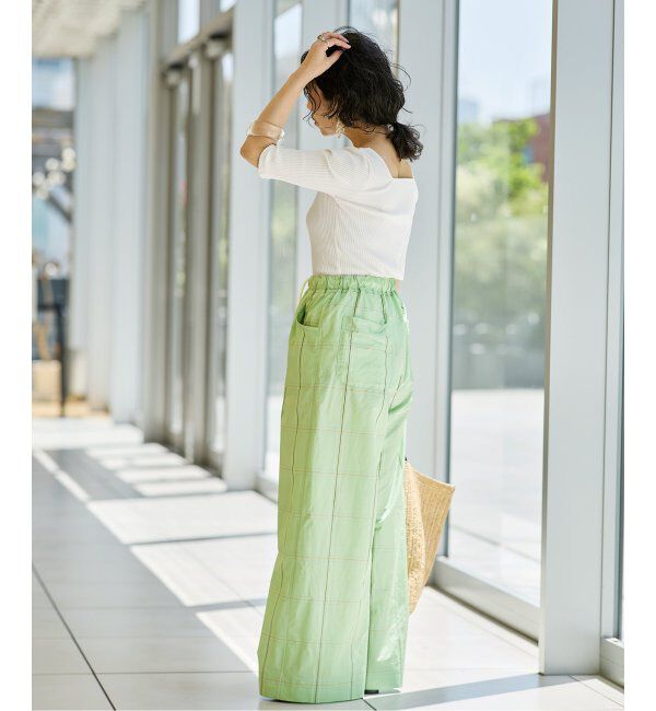 IENA LA BOUCLE「IENA LA BOUCLE リブスクエアネックカットソー」|Tシャツ・カットソー|