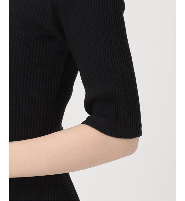 IENA LA BOUCLE「IENA LA BOUCLE リブスクエアネックカットソー」|Tシャツ・カットソー|