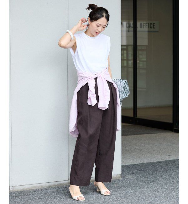 VERMEIL par iena「ATON エイトン TANKTOP KKAGGM0400」|Tシャツ・カットソー|