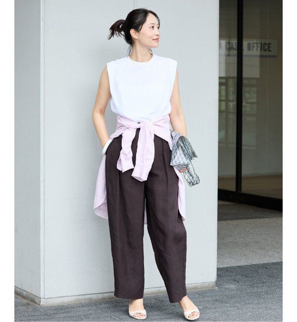 VERMEIL par iena「ATON エイトン TANKTOP KKAGGM0400」|Tシャツ・カットソー|