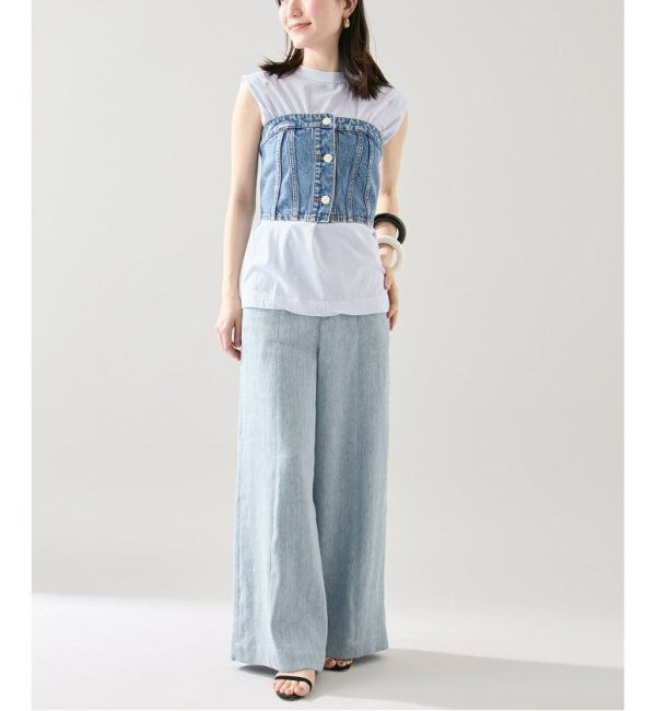 VERMEIL par iena「ATON エイトン TANKTOP KKAGGM0400」|Tシャツ・カットソー|