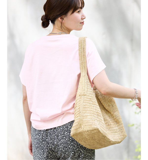 IENA「ATON/エイトン SUVIN 60/2 CAP SLEEVE TEE Tシャツ」|Tシャツ・カットソー|