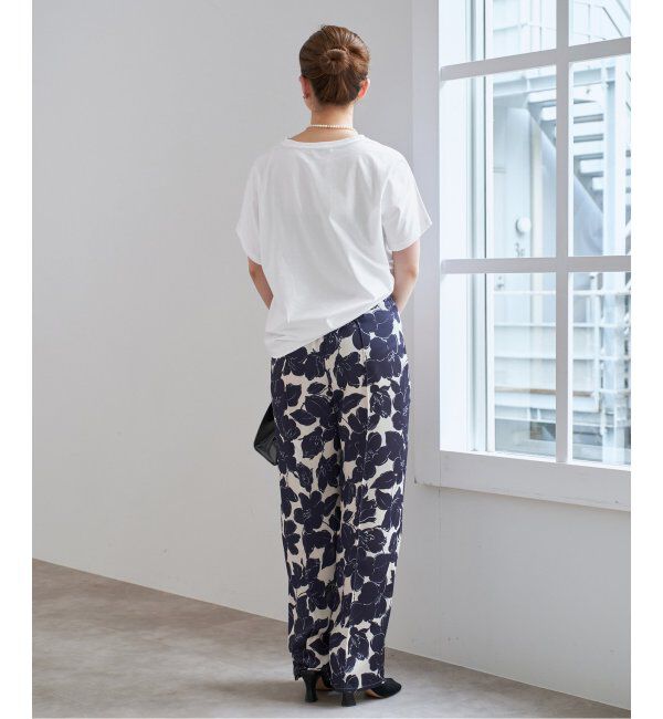 IENA「ATON/エイトン SUVIN 60/2 CAP SLEEVE TEE Tシャツ」|Tシャツ・カットソー|