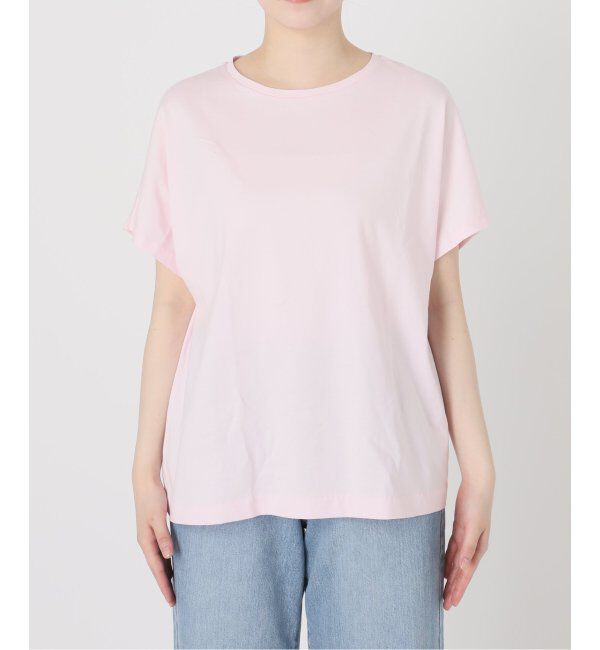 IENA「ATON/エイトン SUVIN 60/2 CAP SLEEVE TEE Tシャツ」|Tシャツ・カットソー|