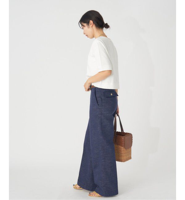 IENA「クロップドTシャツ」|Tシャツ・カットソー|