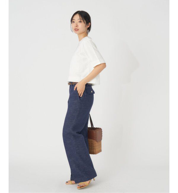 IENA「クロップドTシャツ」|Tシャツ・カットソー|